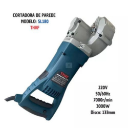 Cortadora de parede elétrica para obras e remodelações.