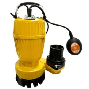 Bomba submersível elétrica para poços e furos de água domésticos.